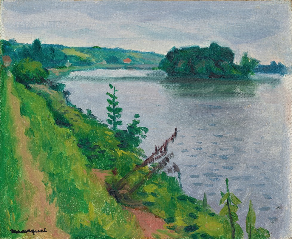 Albert Marquet - La Seine à Rolleboise