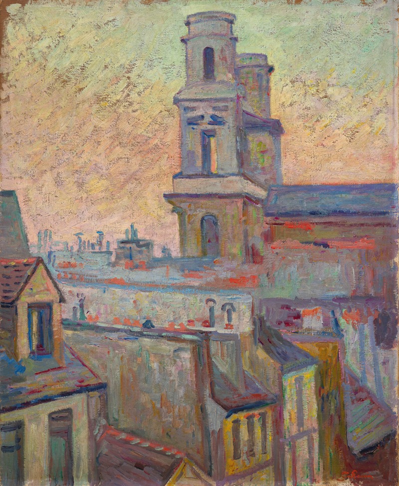 Armand Guillaumin - L’Eglise Saint-Sulpice, Paris