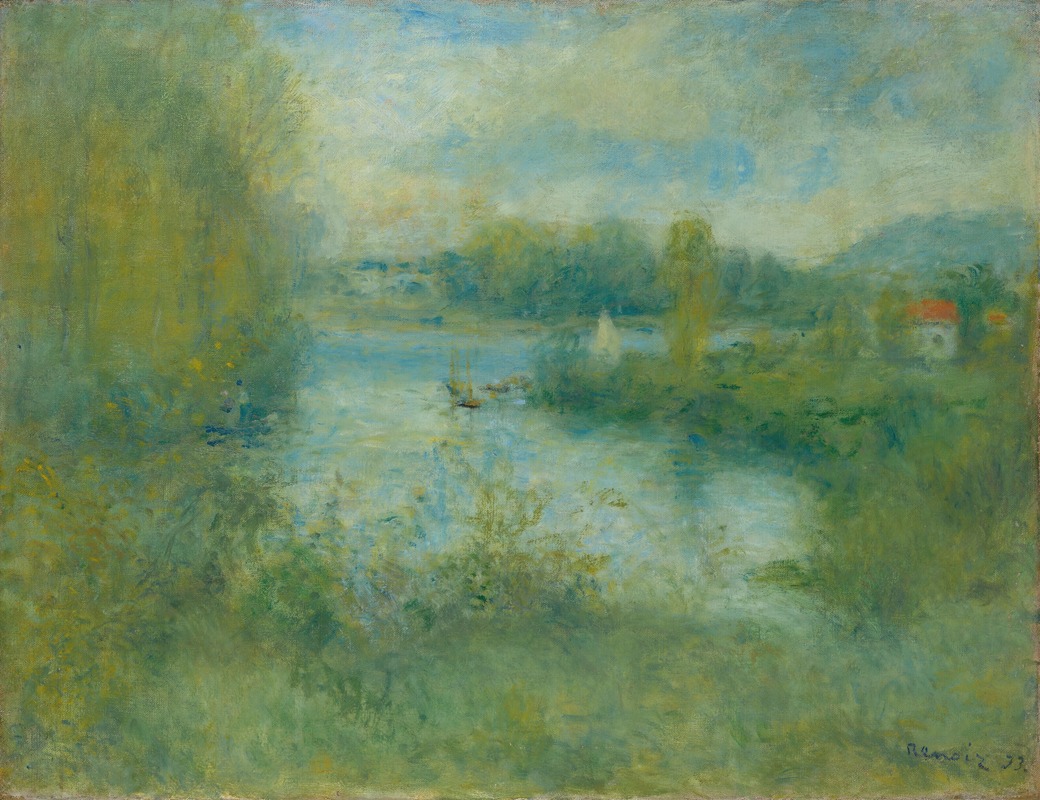Pierre-Auguste Renoir - Petit bras de Seine à Argenteuil
