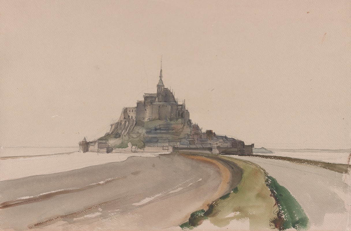 Victor Alfred Lundy - Le Mont St.-Michel