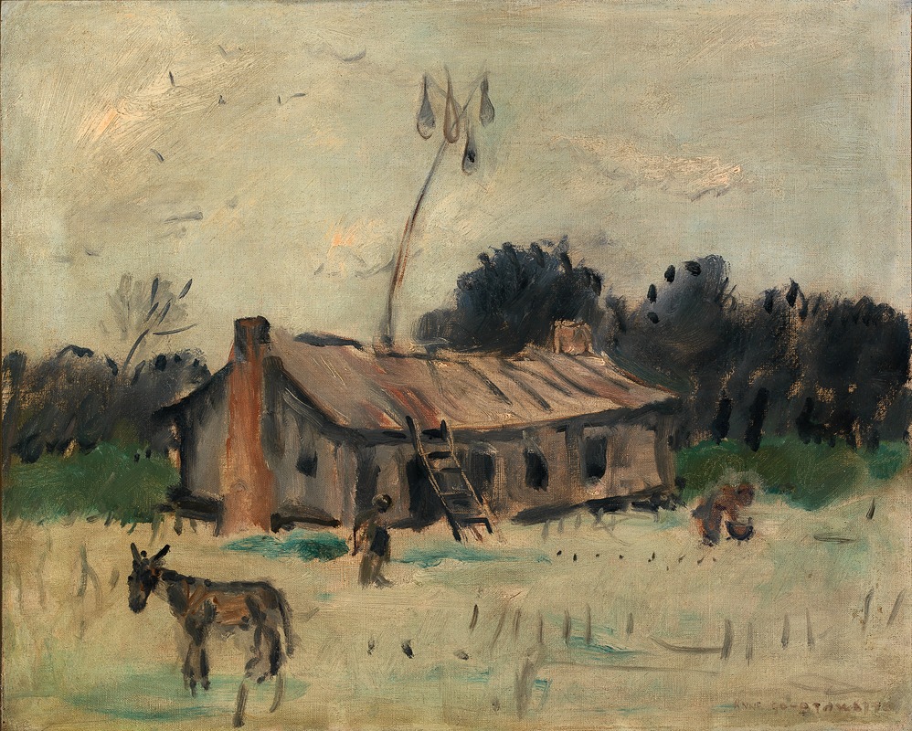 Anne Goldthwaite - Cabin in Alabama