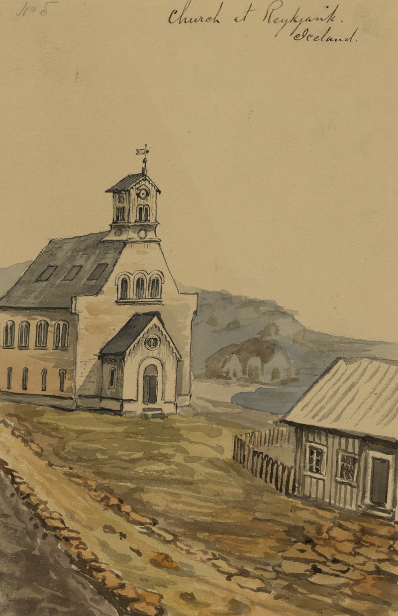 Bayard Taylor - Church at Rejkjavik Iceland