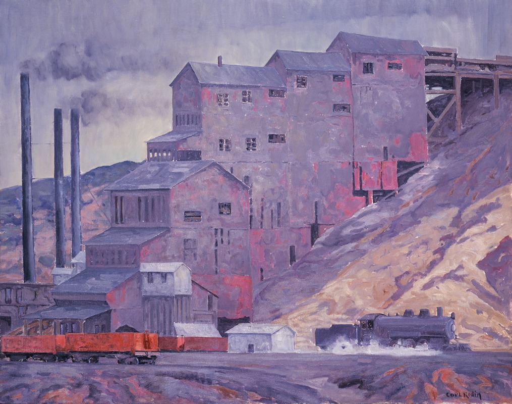 Carl Redin - At Madrid Coal Mine, New Mexico