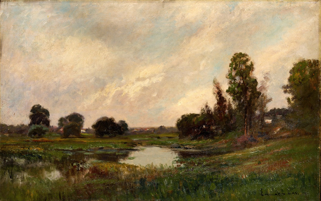 Edward Gay - The River, Sound Beach, Connecticut