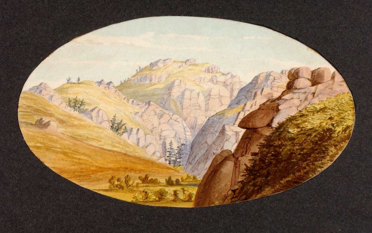 Edward S. Siebert - Mountain Scene