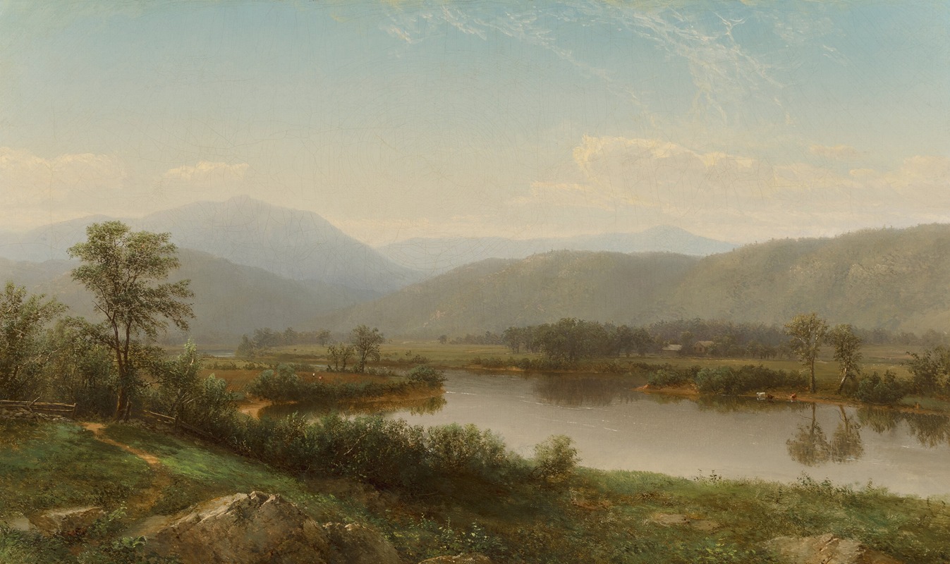 Homer Dodge Martin - View of the Housatonic