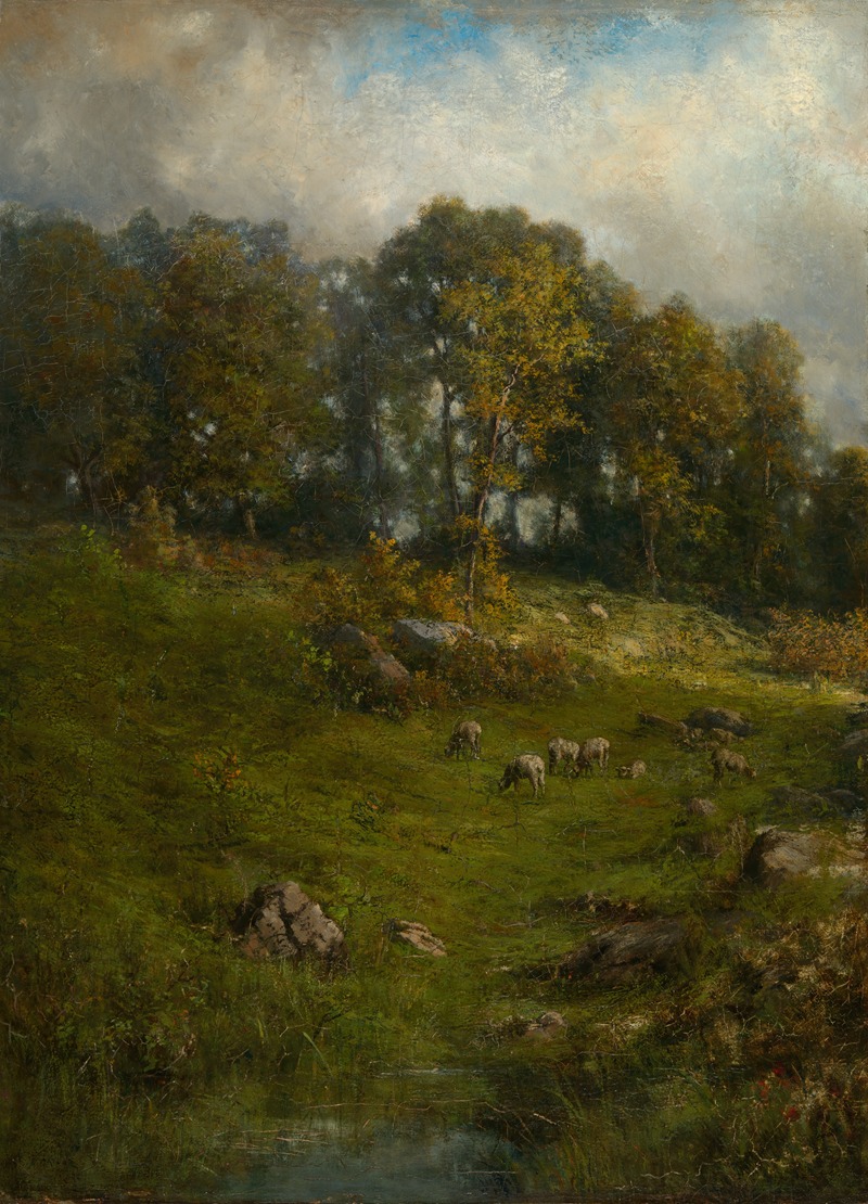 Robert Crannell Minor - A Hillside Pasture