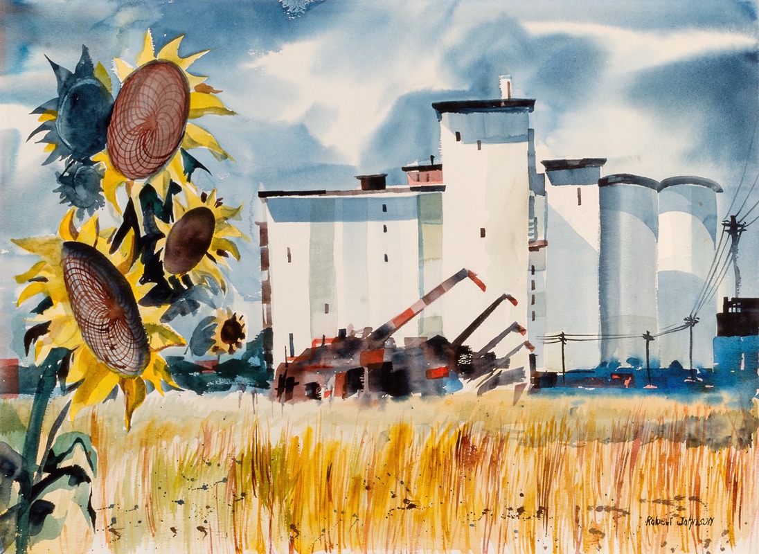 Robert Johnson - Grain Elevator, Kansas