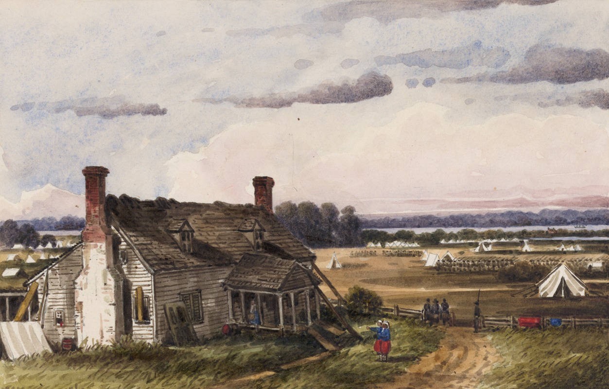 William McIlvaine - The LaFayette House near Yorktown, Va.