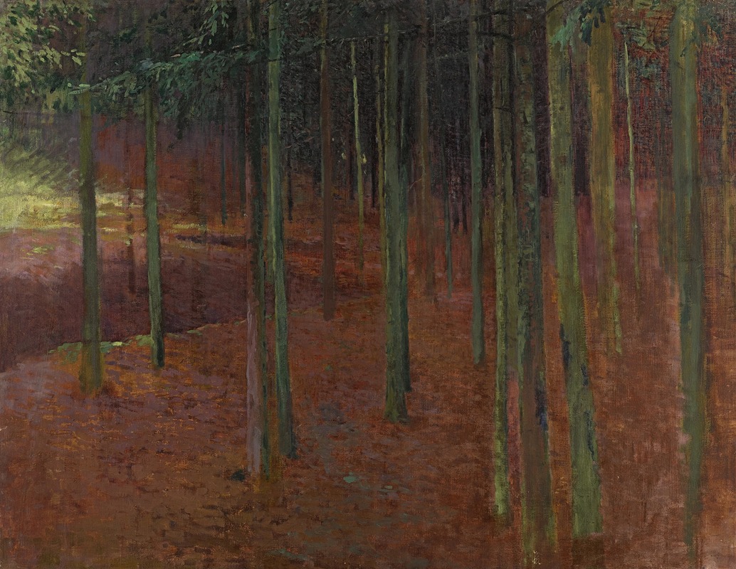 Antonín Slavíček - Forest