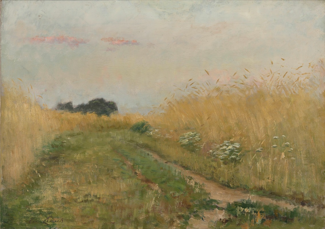 Emile Claus - Zomerlandschap – Korenveld