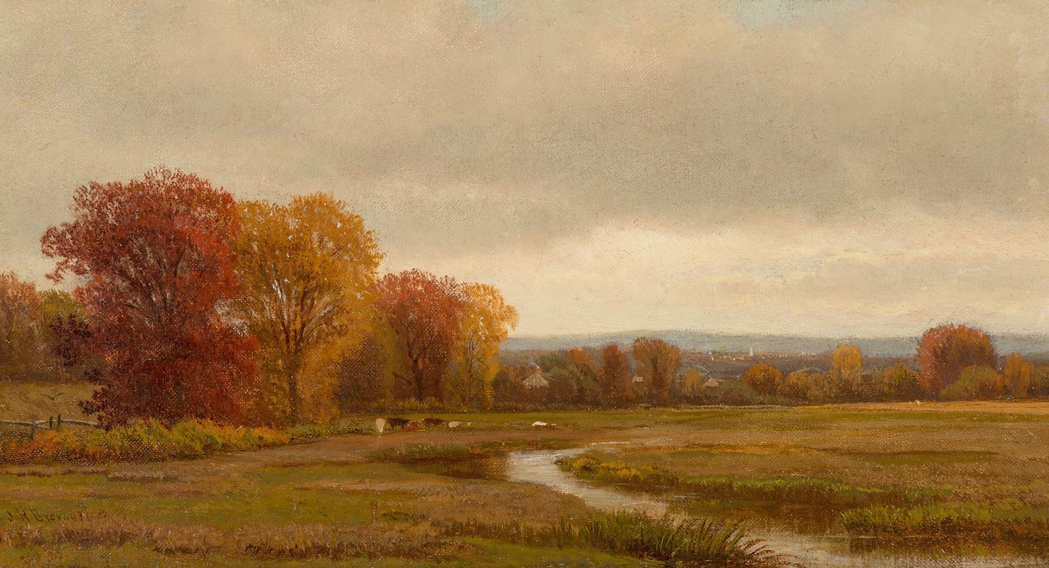 James Renwick Brevoort - Autumn Landscape