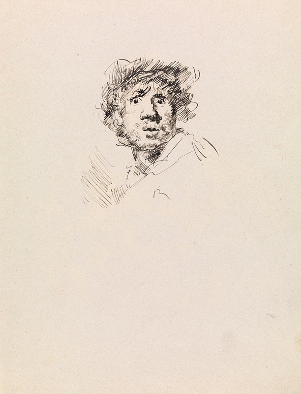 James Ensor - Rembrandt’s Self Portrait