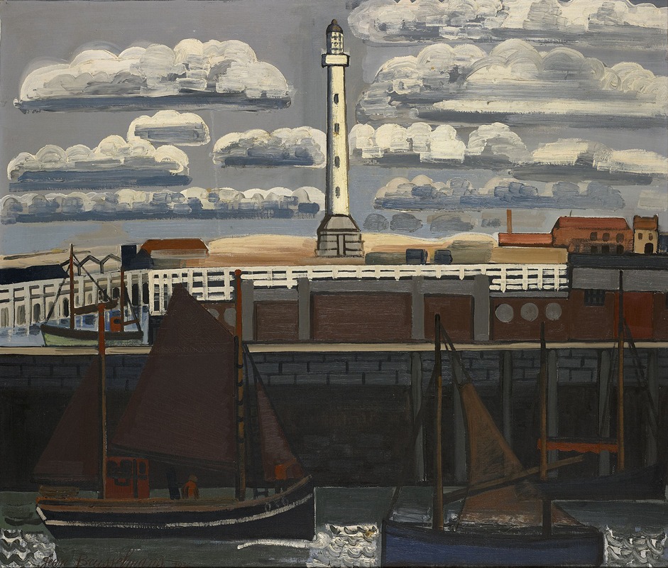 Jean Brusselmans - Vuurtoren te Oostende