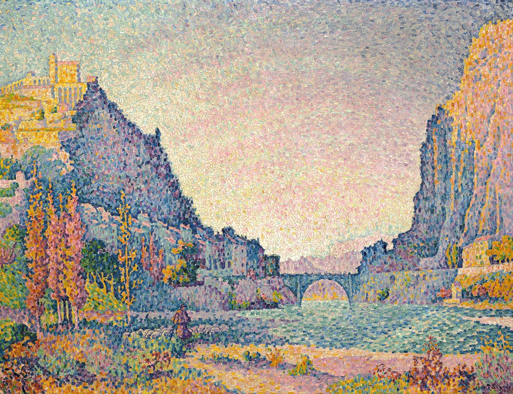 Paul Signac - Sisteron