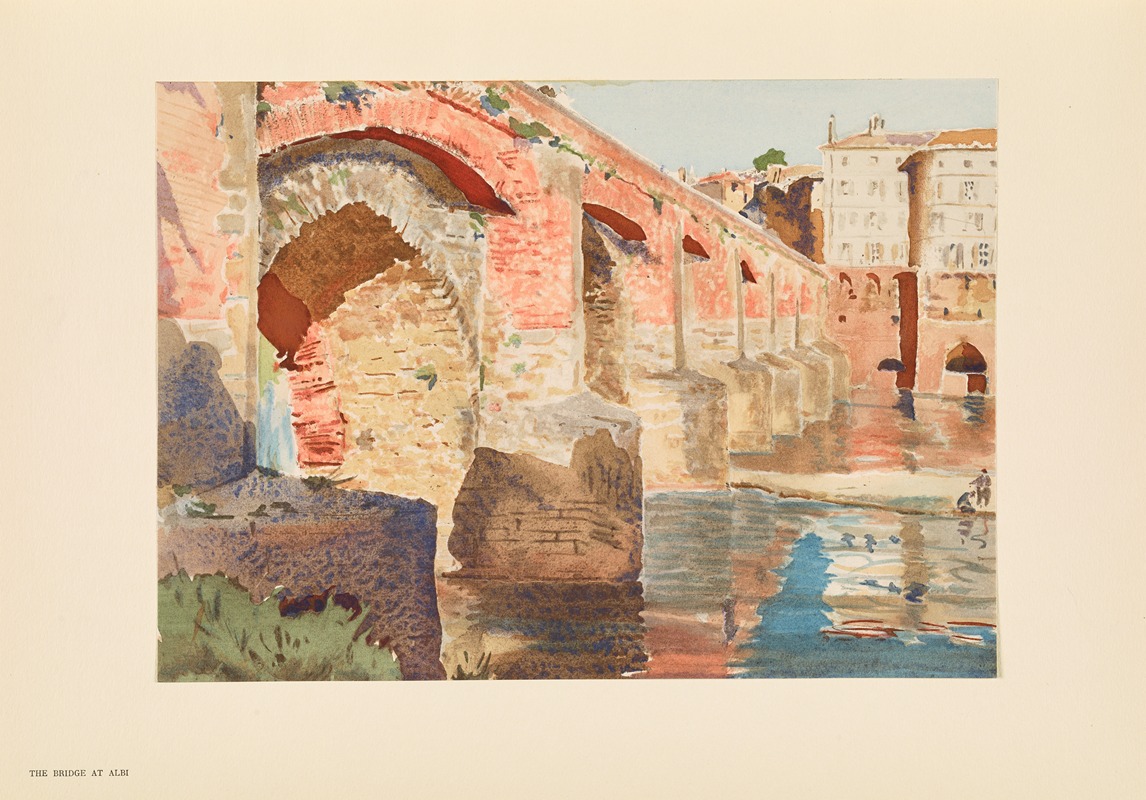 Pierre Vignal - The bridge at Albi