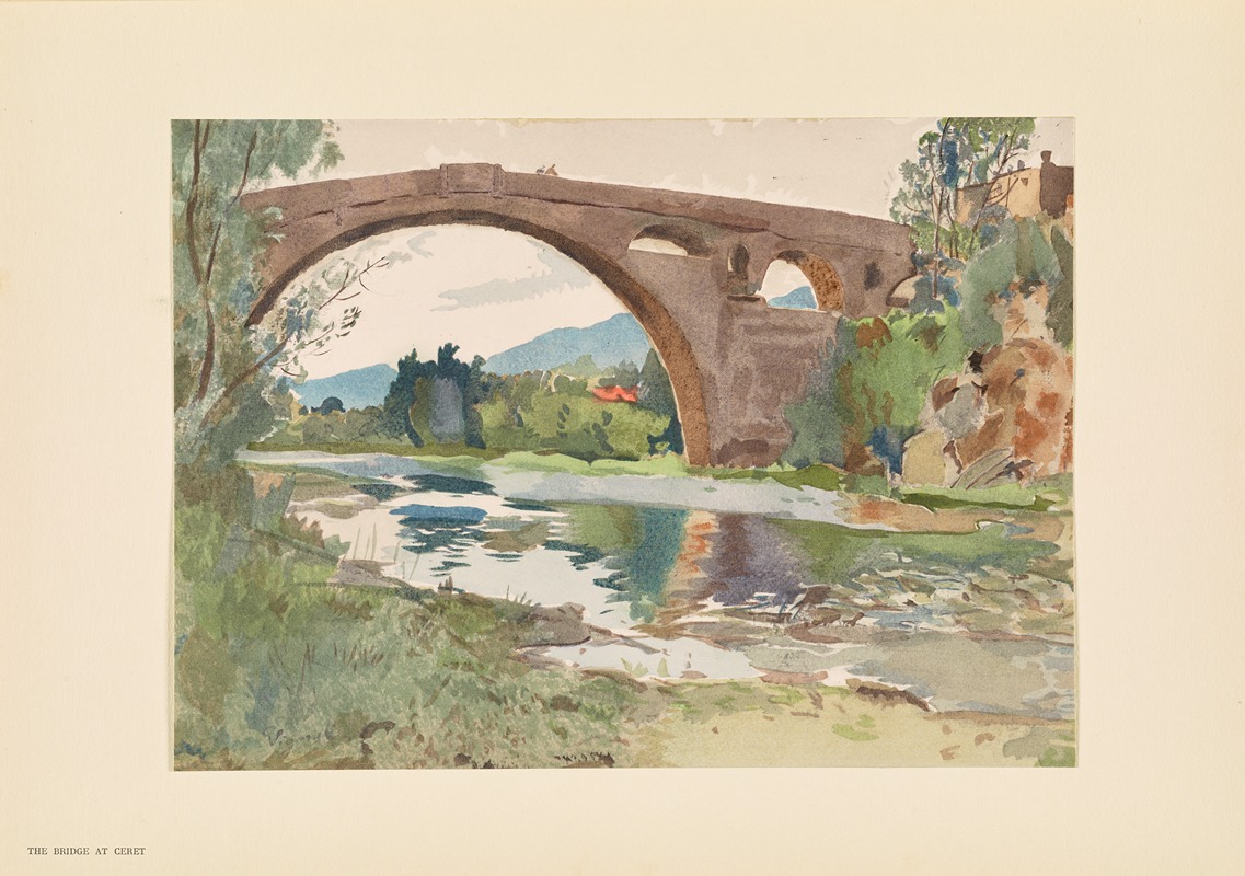 Pierre Vignal - The bridge at Céret