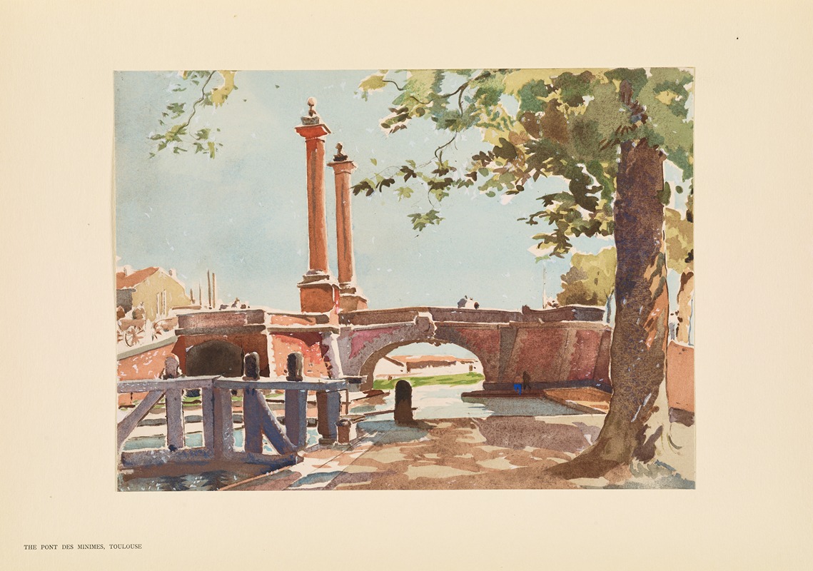 Pierre Vignal - The Pont des Minimes, Toulouse