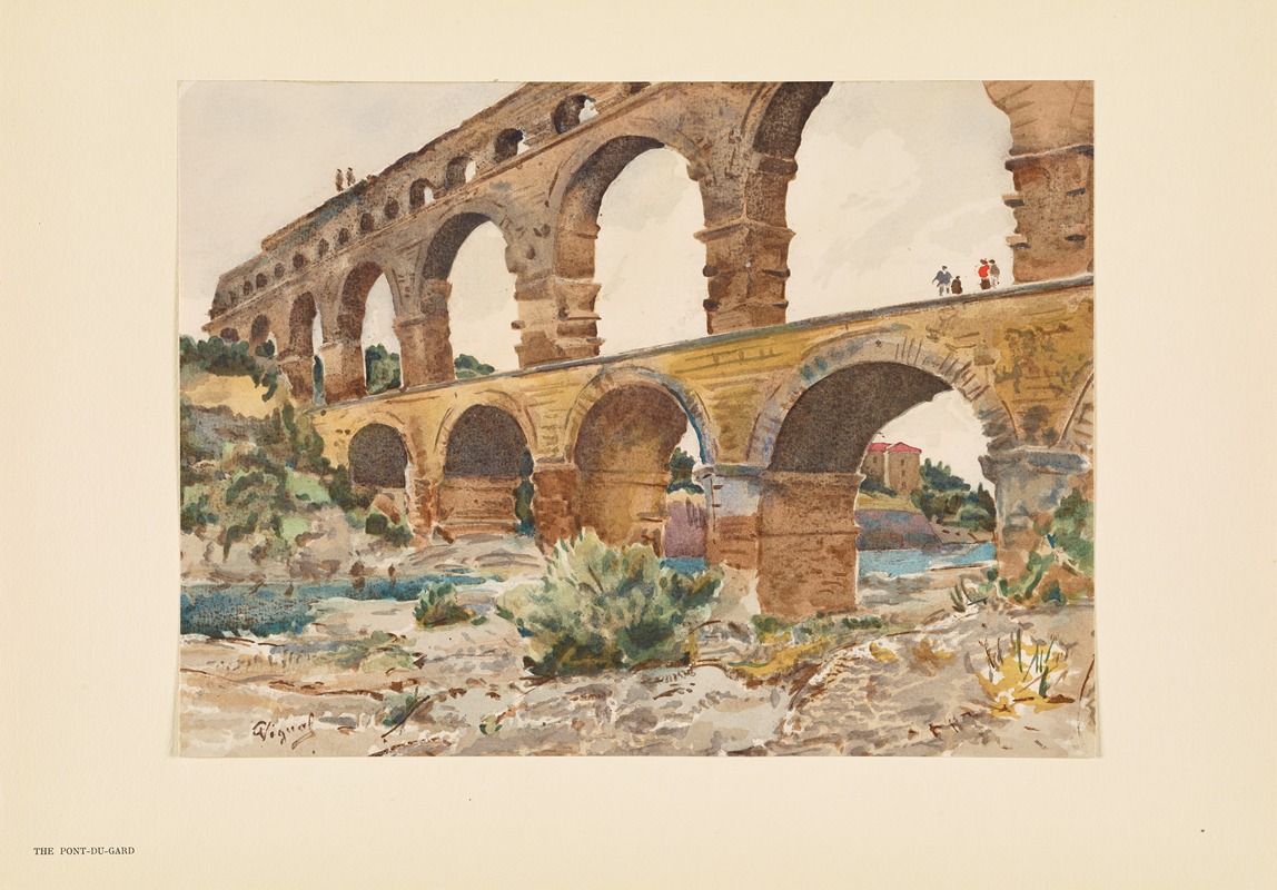 Pierre Vignal - The Pont du Gard.