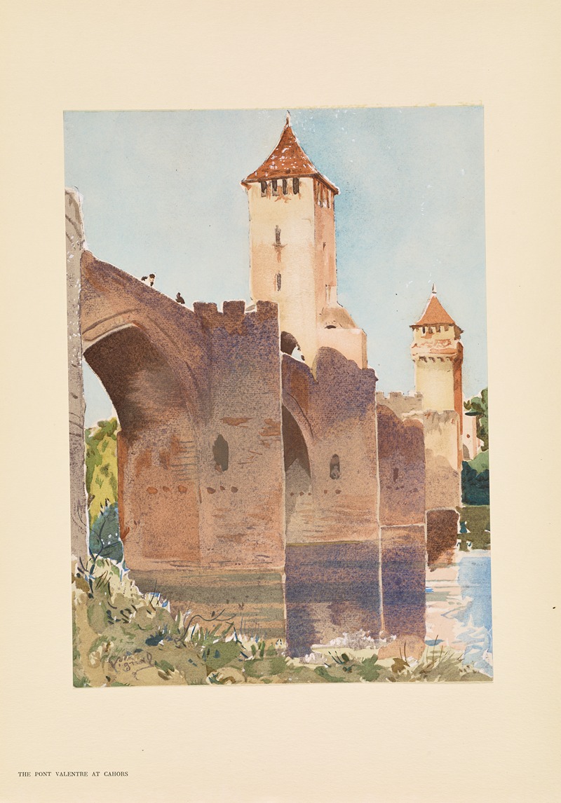 Pierre Vignal - The Pont Valentré, Cahors