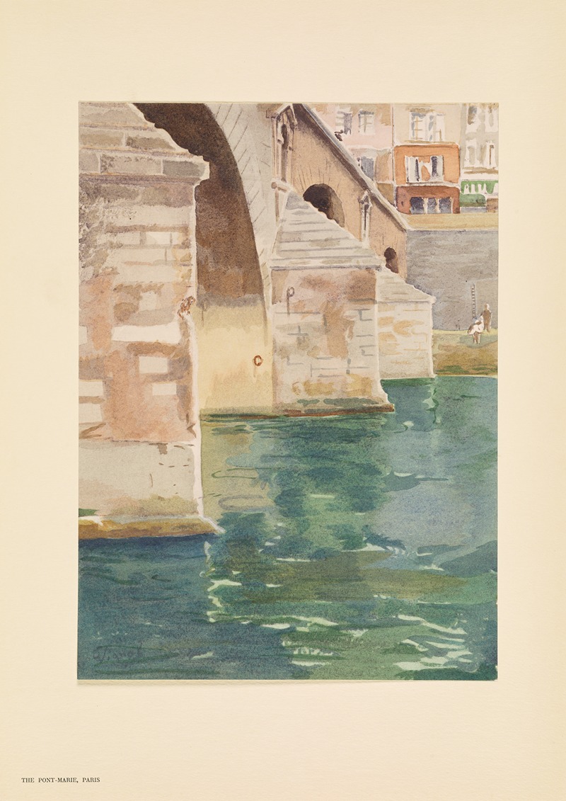 Pierre Vignal - The Pont-Marie, other view