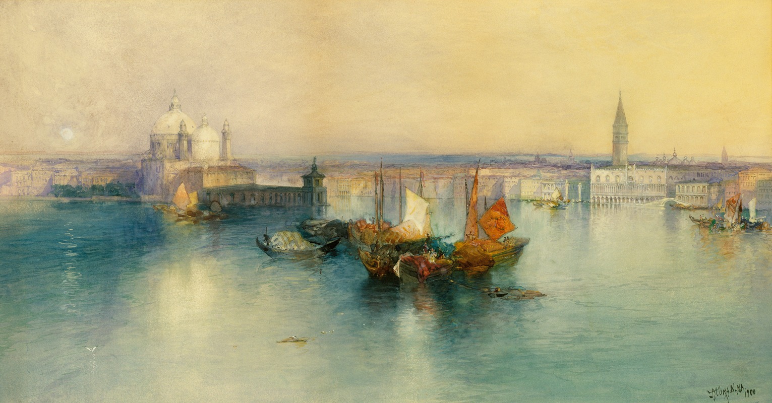 Thomas Moran - Venice from the Tower of San Giorgio