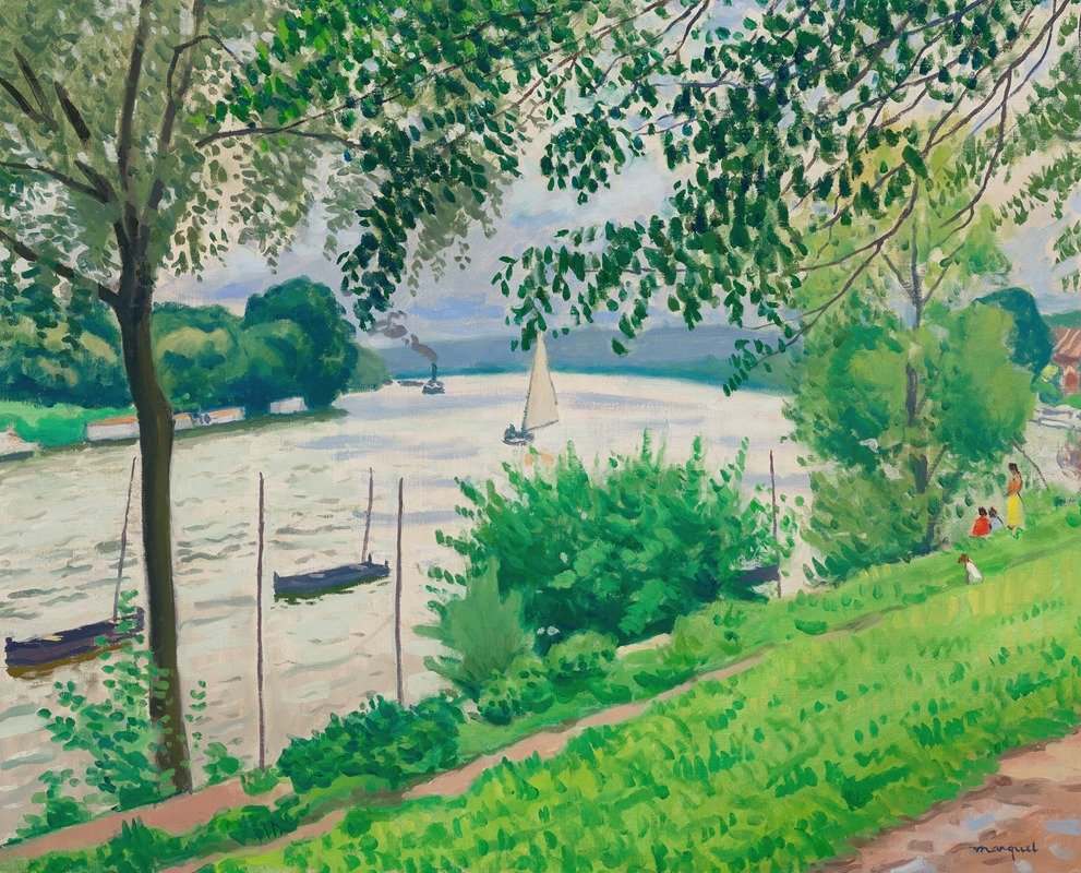 Albert Marquet - Triel, Bord de Seine