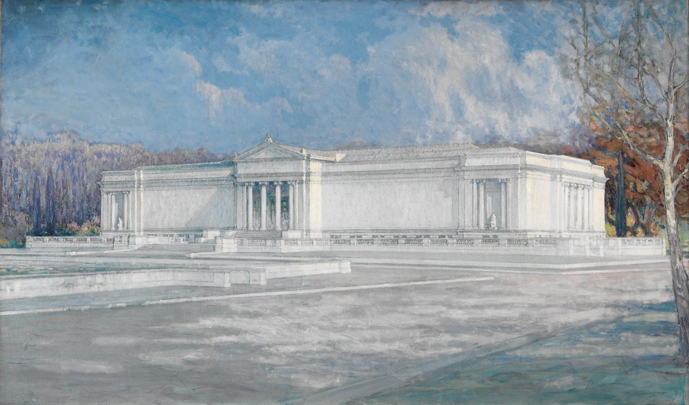 Anonymous - Study for South Facade of The Cleveland Museum of Art