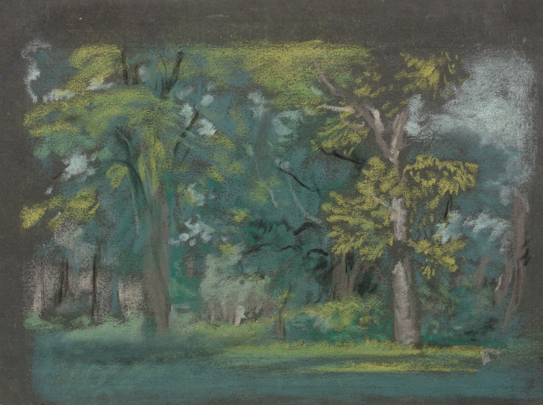 Arthur Bowen Davies - Trees