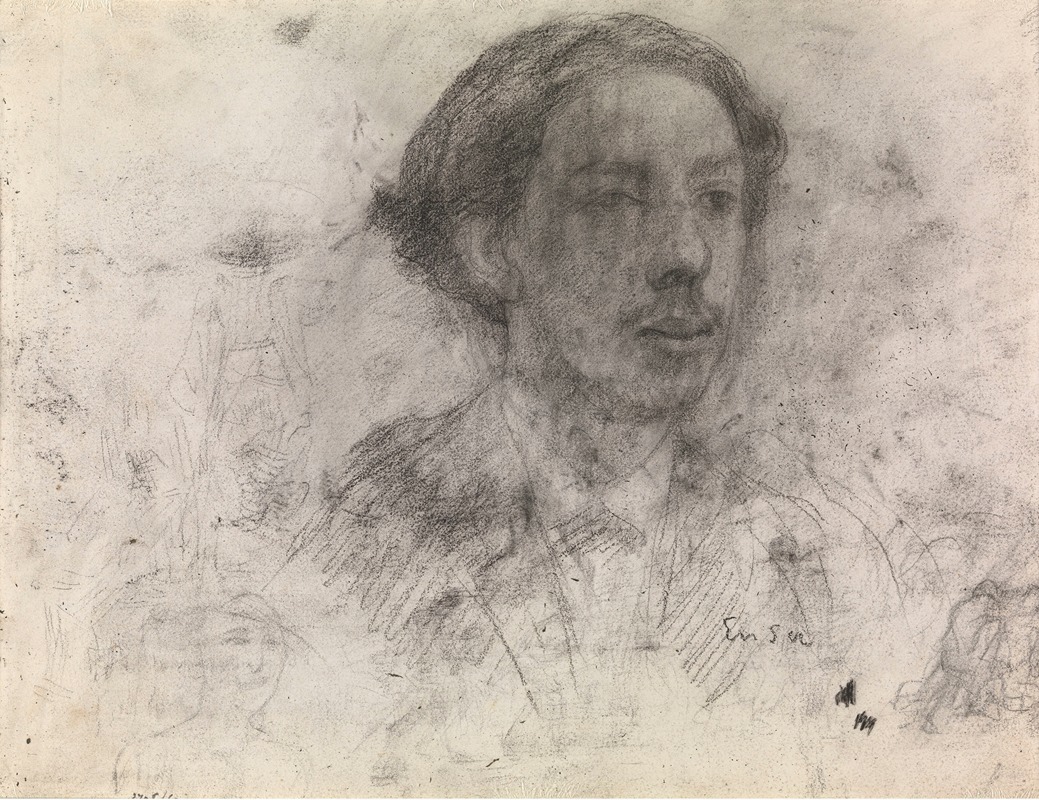 James Ensor - Self Portrait
