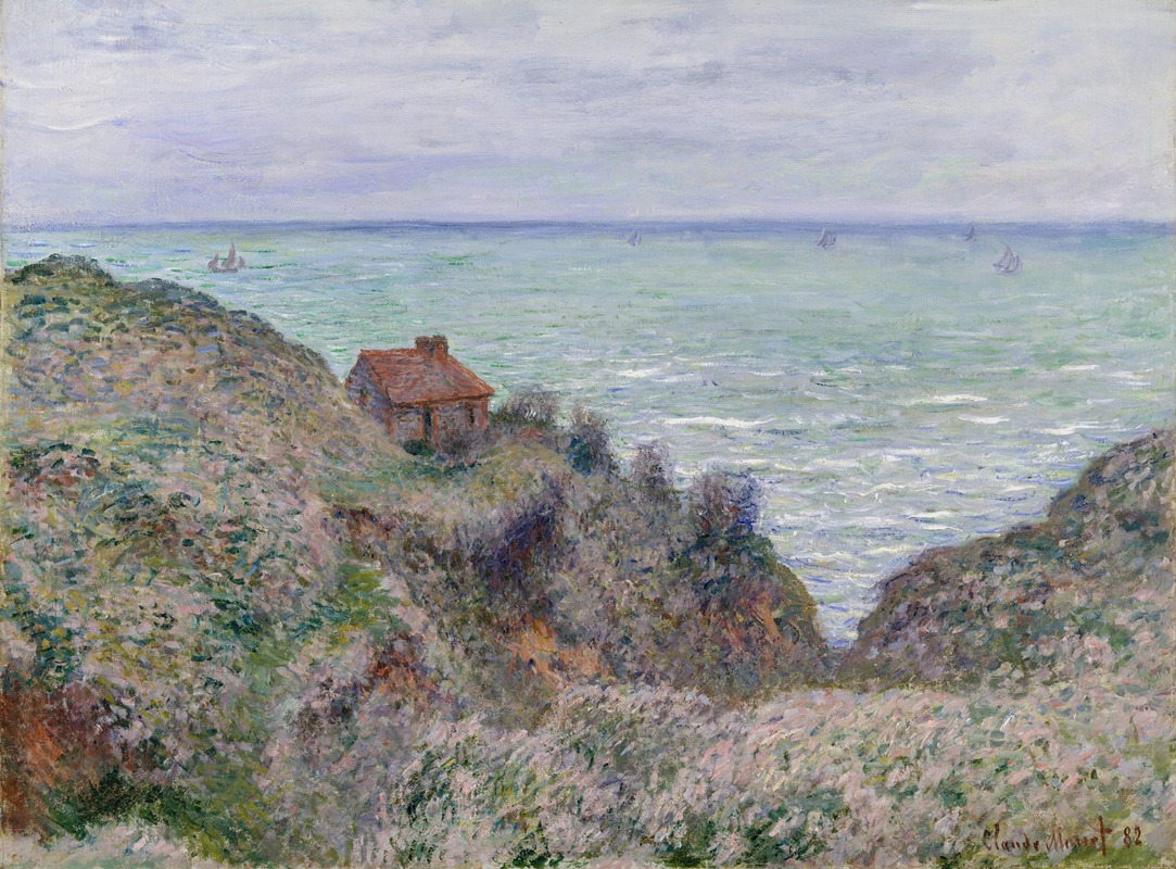 Claude Monet - Cabin of the Customs Watch