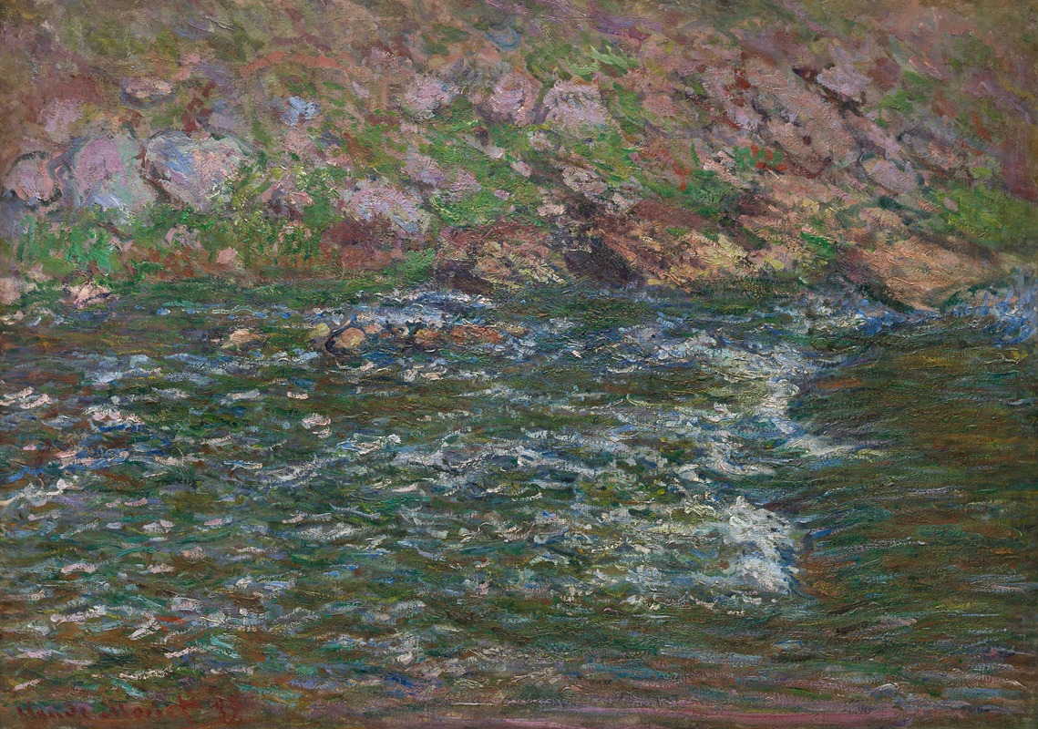 Claude Monet - Rapids on the Petite Creuse at Fresselines