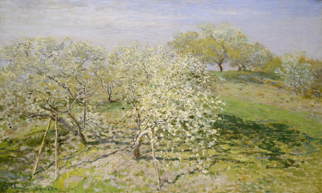 Claude Monet - Spring (Fruit Trees in Bloom)