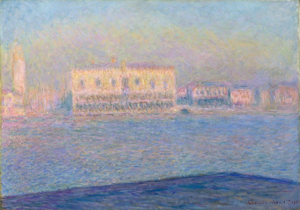 Claude Monet - The Doge’s Palace Seen from San Giorgio Maggiore 