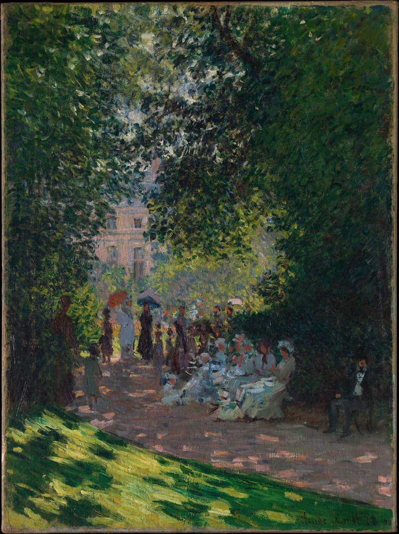 Claude Monet - The Parc Monceau