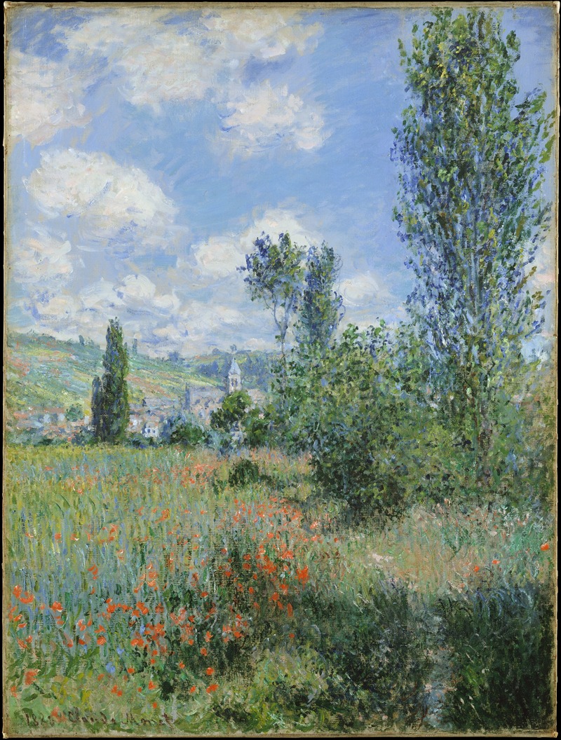 Claude Monet - View of Vétheuil