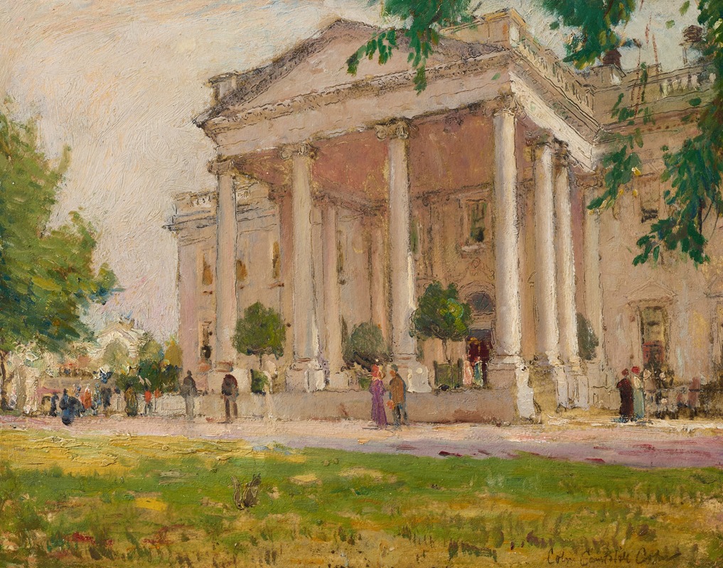 Colin Campbell Cooper - North Portico, The White House, Washington, D.C.