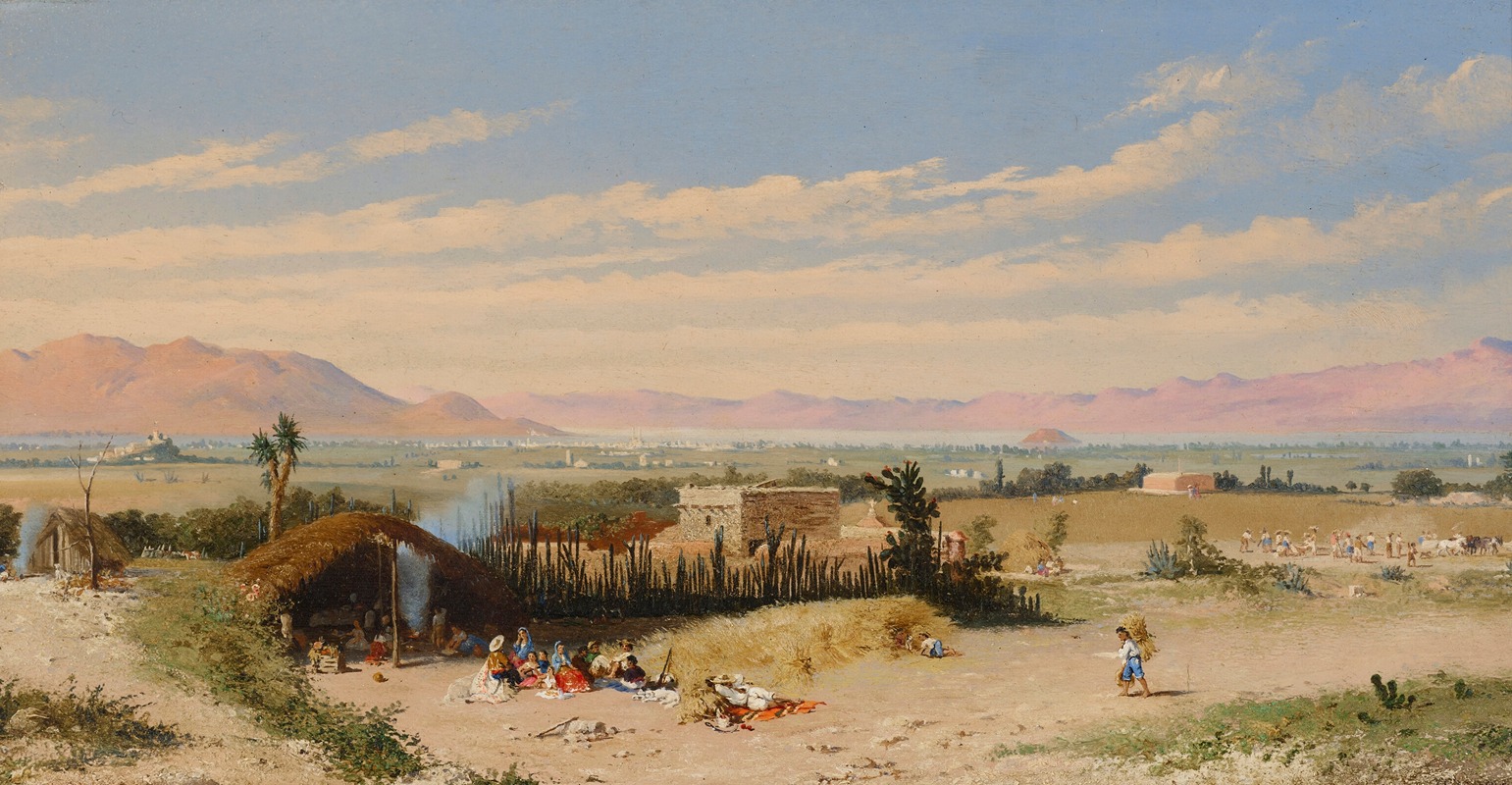 Conrad Wise Chapman - The Valley of Mexico