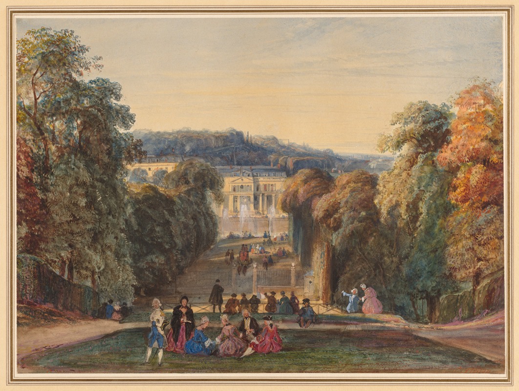 Constant Troyon - In the Park of Saint Cloud