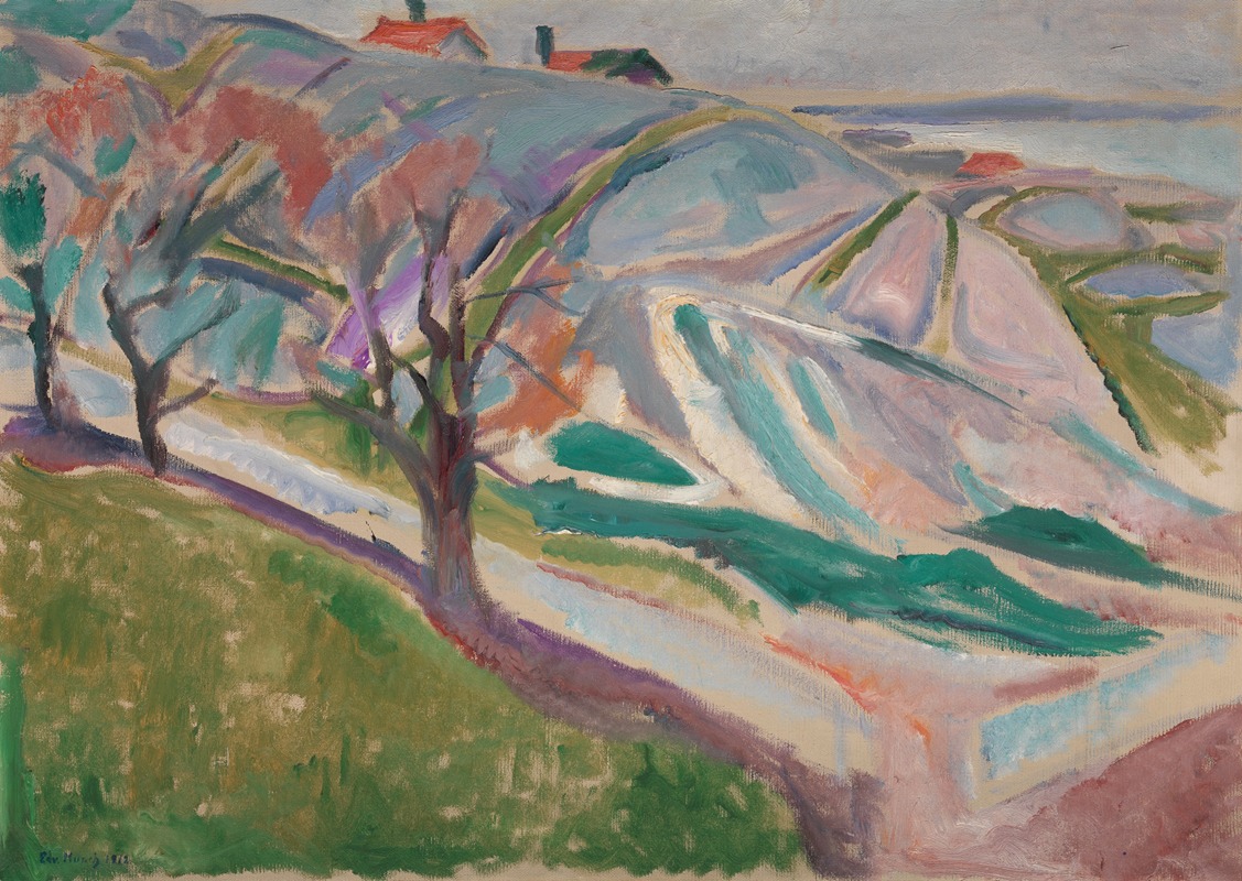 Edvard Munch - Landscape, Kragerø