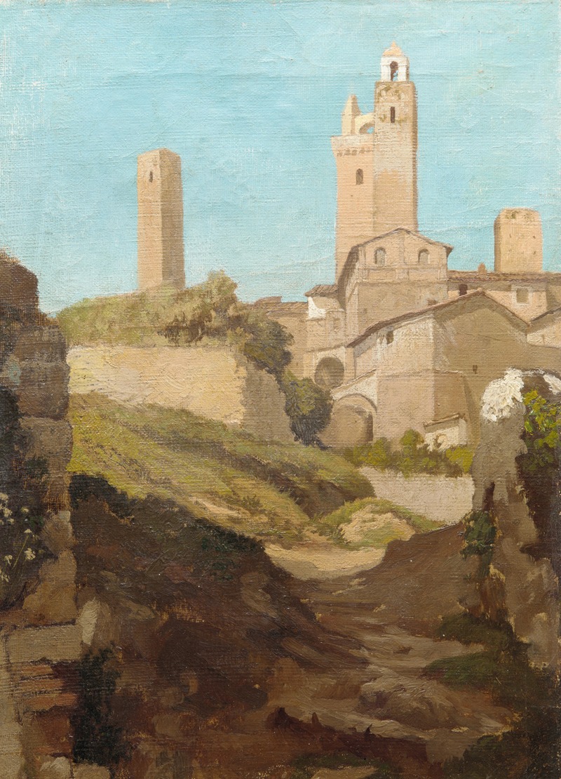 Elihu Vedder - San Gimignano