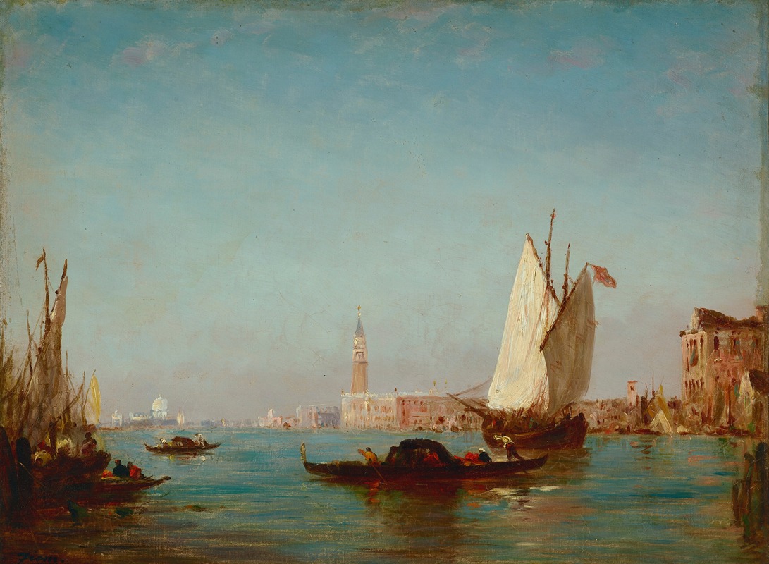 Félix Ziem - Bacino San Marco