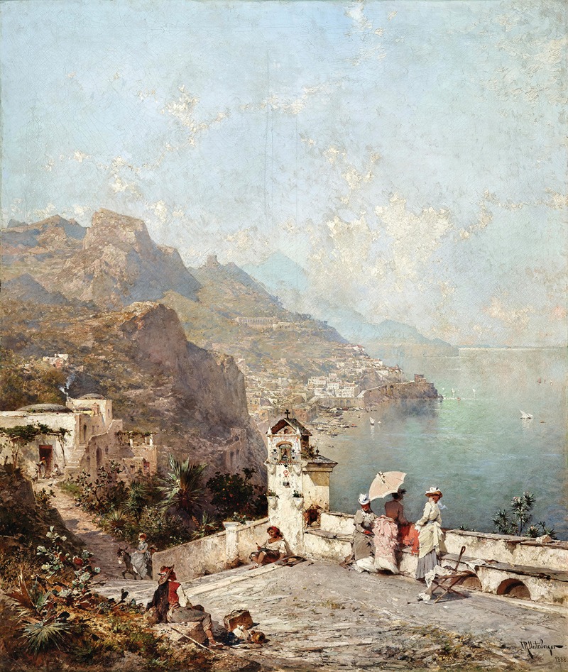 Franz Richard Unterberger - Amalfi