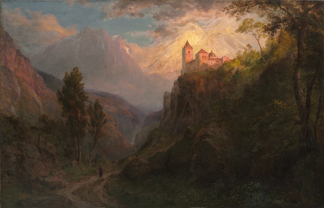 Frederic Edwin Church - The Monastery of San Pedro (Our Lady of the Snows)