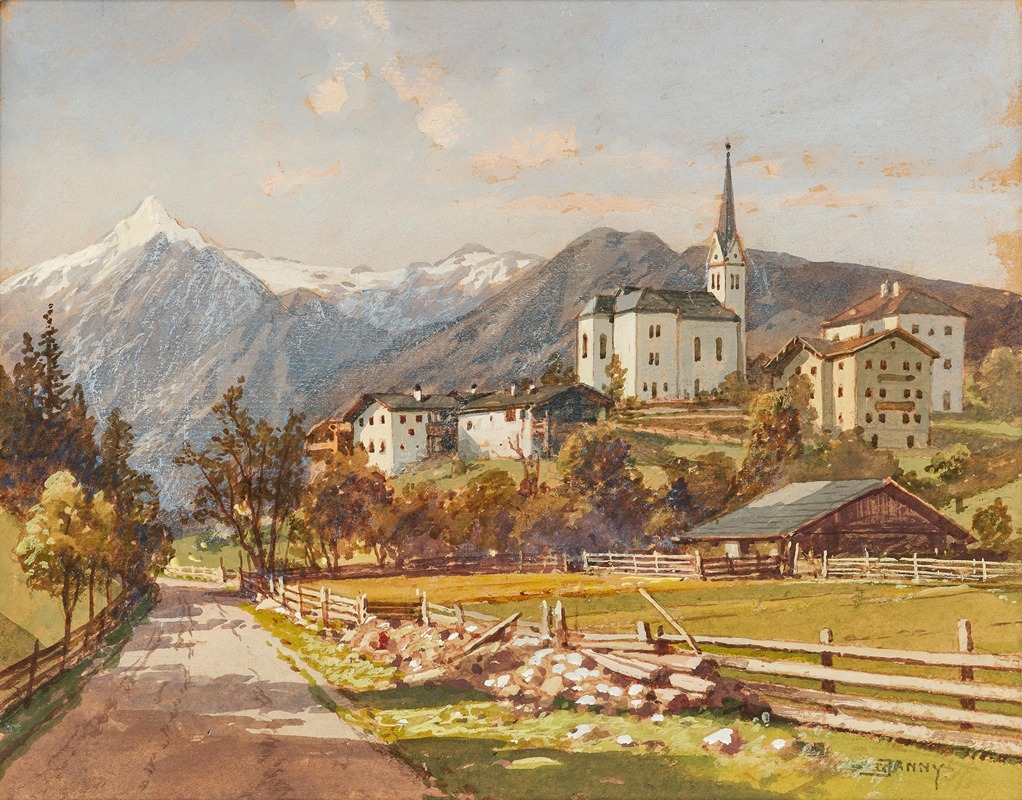 Georg Janny - View of Kaprun