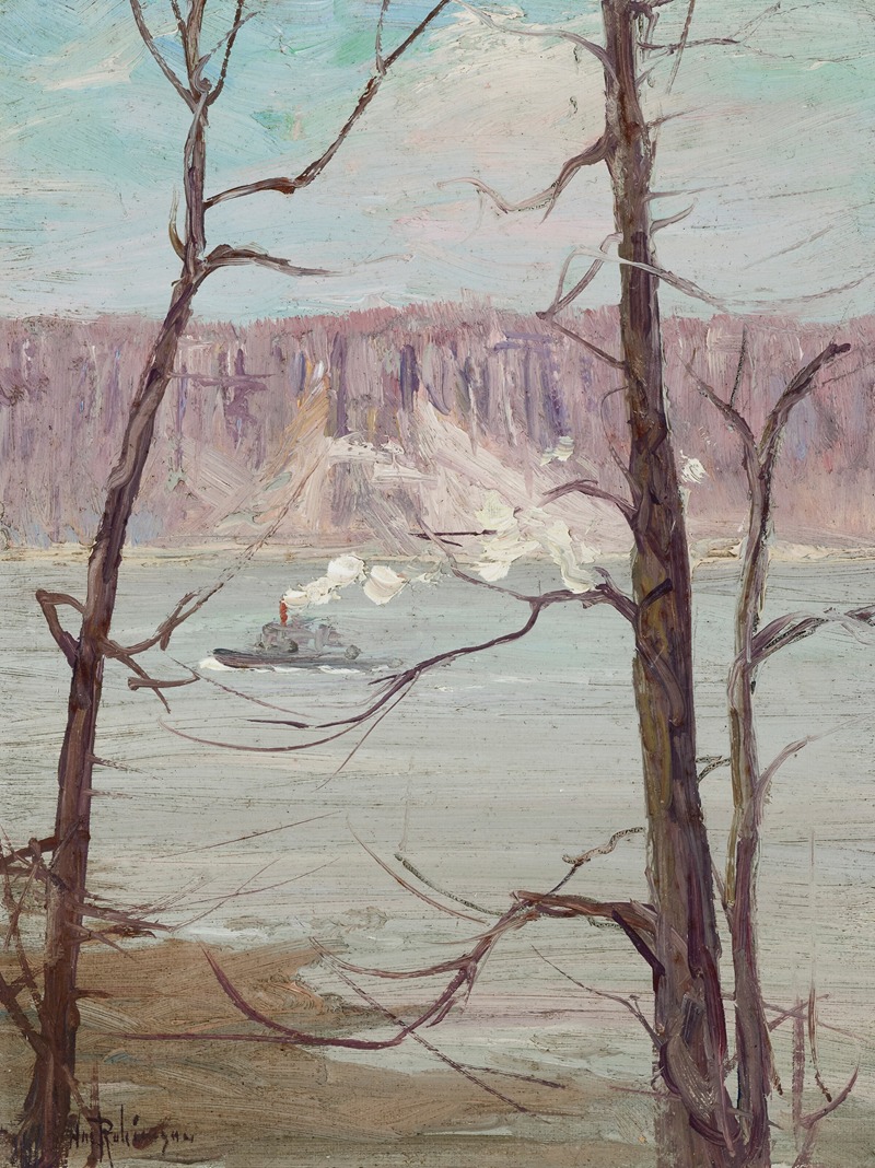 Hal Robinson - Hudson River Palisades