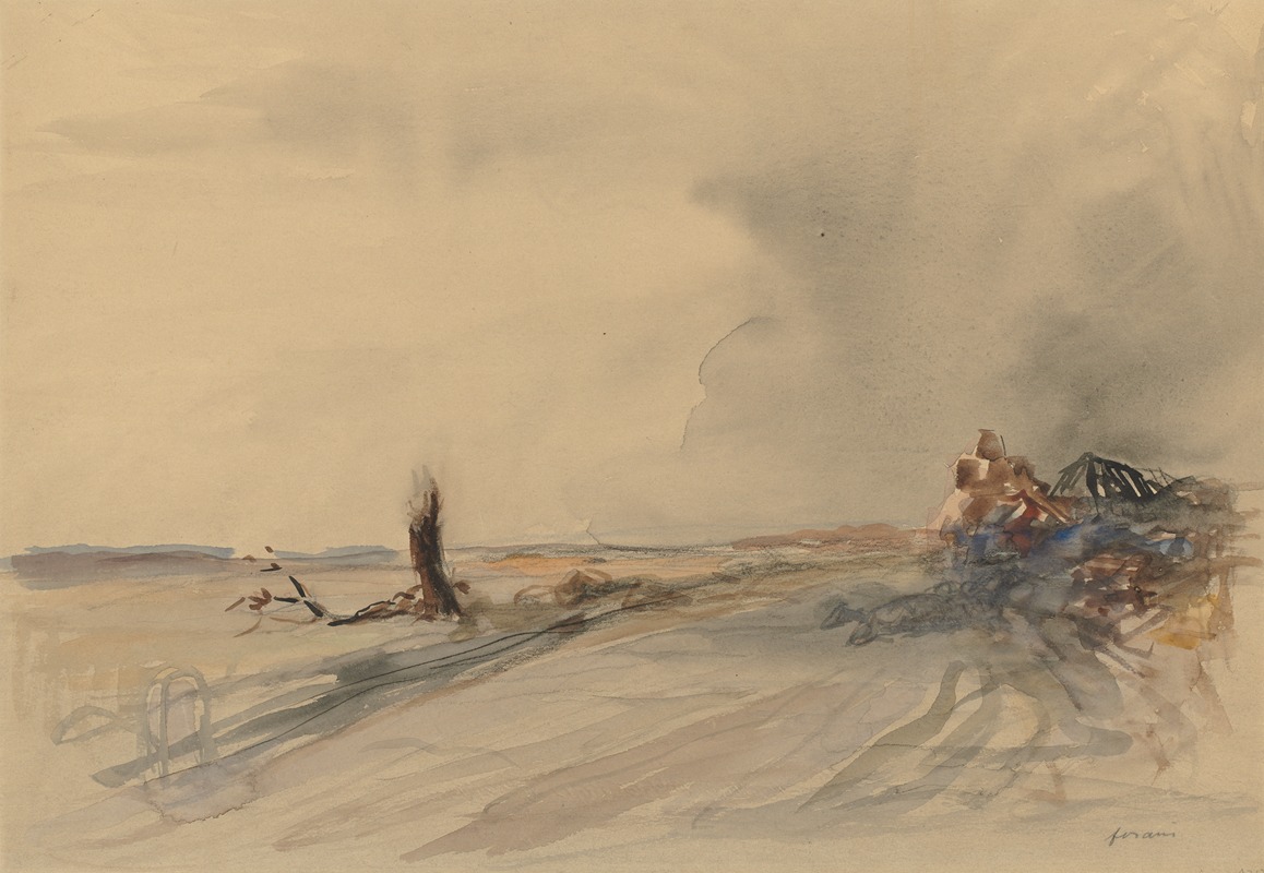 Jean-Louis Forain - Devastated Land