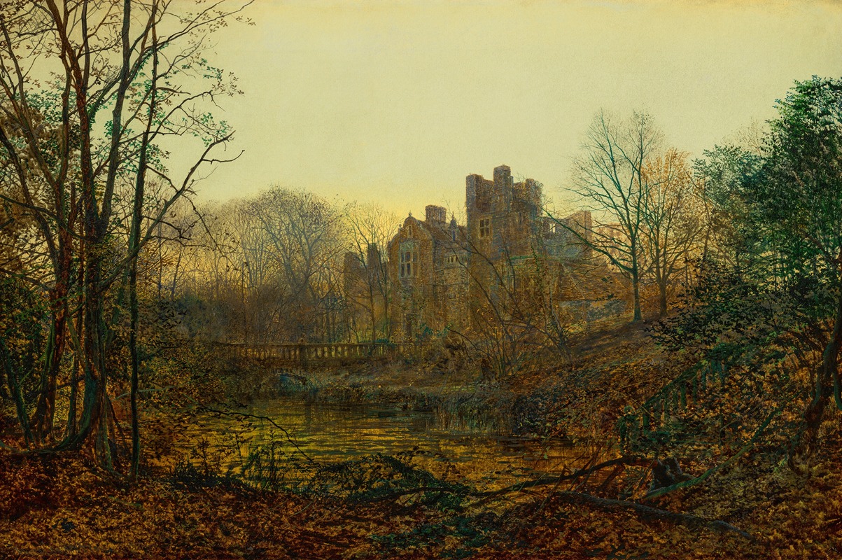 John Atkinson Grimshaw - An October Afterglow