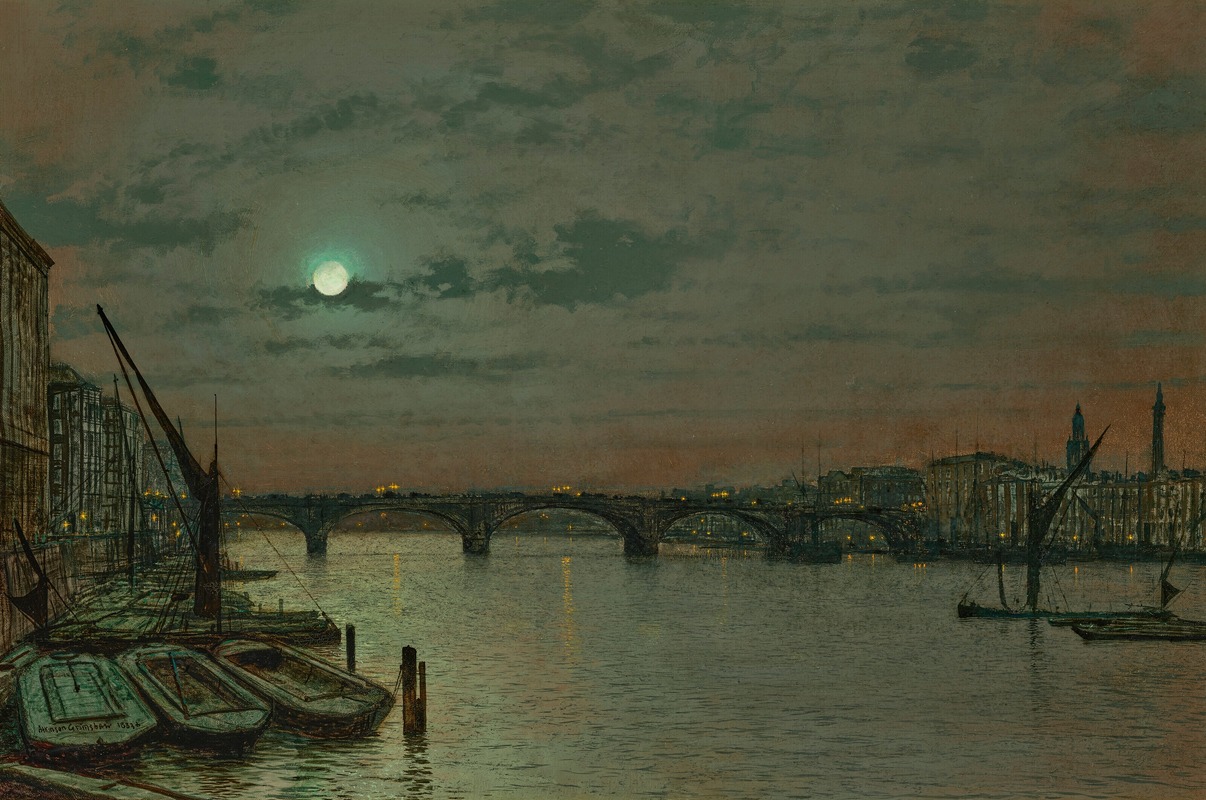 John Atkinson Grimshaw - London Bridge