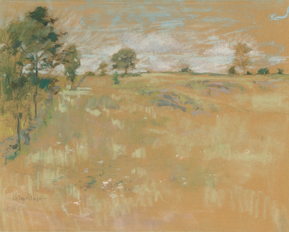 John Henry Twachtman - Pastures, Branchville, Connecticut